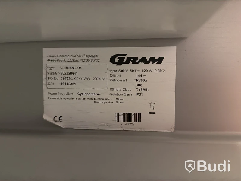 Frysskåp Gram Commercial RG-3