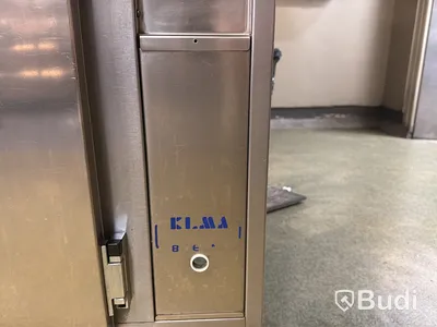 Rostfri kylbänk med kylränna, KEMA