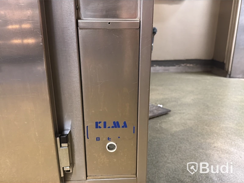 Rostfri kylbänk med kylränna, KEMA
