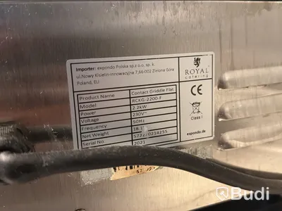 Klämgrill, Royal Catering RCKG-2200-F