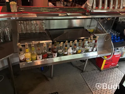 Barstation, Perlick, rostfri