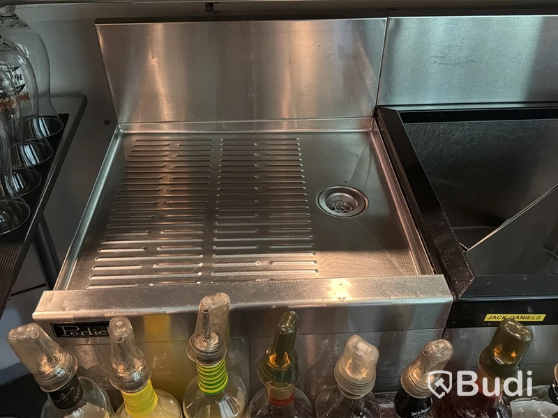 Barstation, Perlick, rostfri