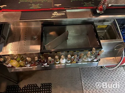 Barstation, Perlick, rostfri