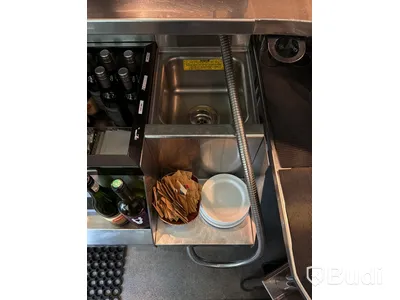 Barstation, Perlick, rostfri
