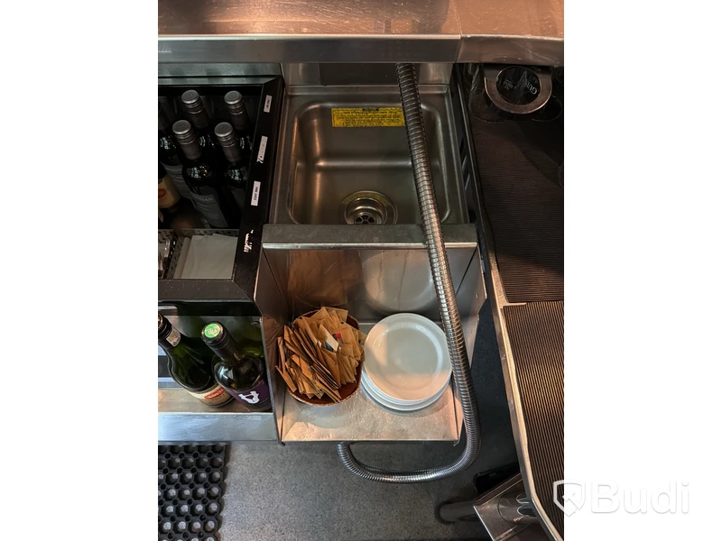 Barstation, Perlick, rostfri