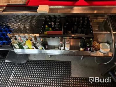 Barstation, Perlick, rostfri