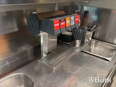 Rostfri serveringsstation