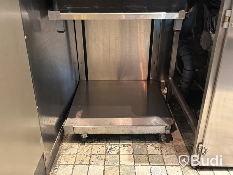Glasvagn, rostfritt stål, Electrolux