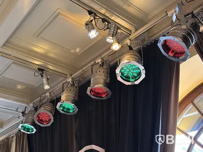 Scenljus LED, röd/ grön, 6 st