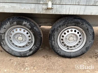 Obromsad boggivagn Temared | 750 kg | Ej registreringsbesiktigad