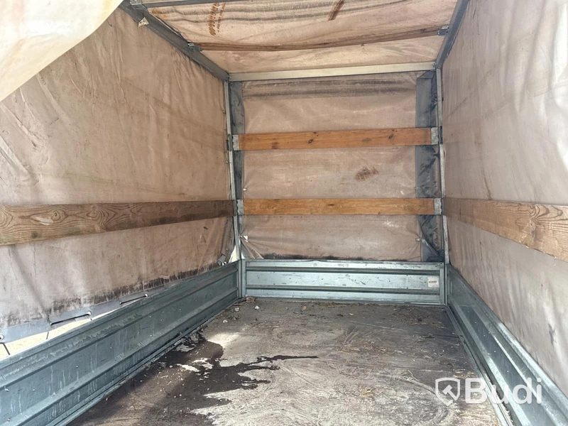 Obromsad boggivagn Temared | 750 kg | Ej registreringsbesiktigad