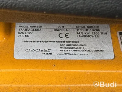 Gräsklippare Cub Cadet XZ5 Ultima - 2024