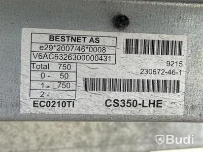 Obromsad släpvagn med kåpa Tiki CS350 | 750 kg | 2021
