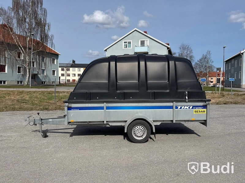 Obromsad släpvagn med kåpa Tiki CS350 | 750 kg | 2021