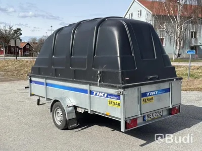 Obromsad släpvagn med kåpa Tiki CS350 | 750 kg | 2021