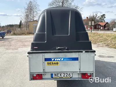 Obromsad släpvagn med kåpa Tiki CS350 | 750 kg | 2021