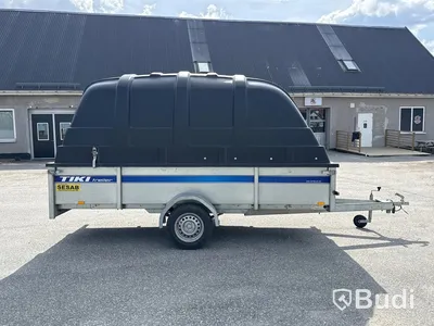 Obromsad släpvagn med kåpa Tiki CS350 | 750 kg | 2021