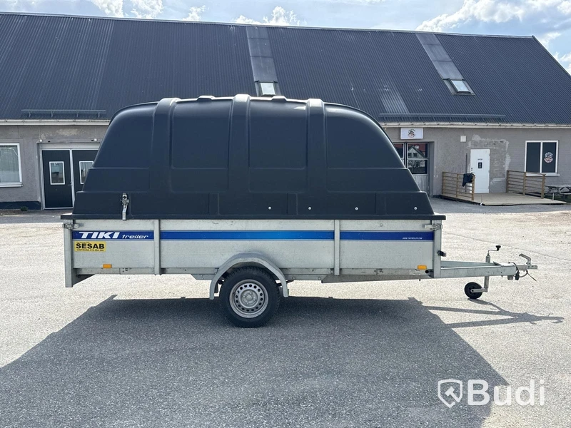 Obromsad släpvagn med kåpa Tiki CS350 | 750 kg | 2021