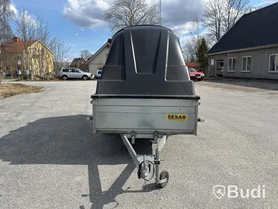 Obromsad släpvagn med kåpa Tiki CS350 | 750 kg | 2021