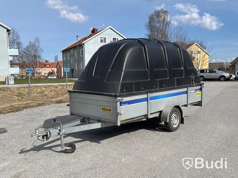 Obromsad släpvagn med kåpa Tiki CS350 | 750 kg | 2021
