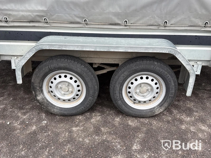 Obromsad boggivagn Trailermate | 750 kg | Ej registreringsbesiktigad