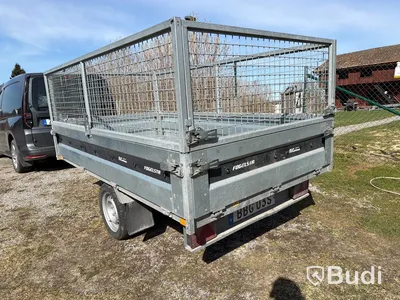 Tipptrailer Brenderup BT4260B -2021 -elhydraulisk tipp – 1500 kg