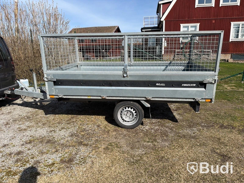 Tipptrailer Brenderup BT4260B -2021 -elhydraulisk tipp – 1500 kg