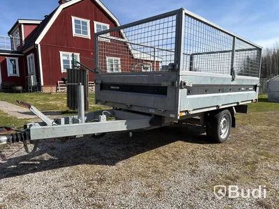 Tipptrailer Brenderup BT4260B -2021 -elhydraulisk tipp – 1500 kg