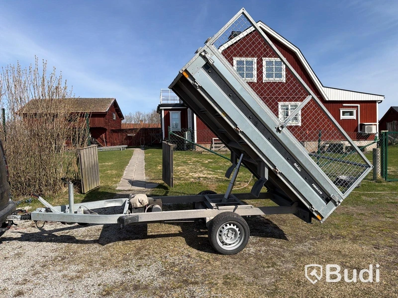 Tipptrailer Brenderup BT4260B -2021 -elhydraulisk tipp – 1500 kg