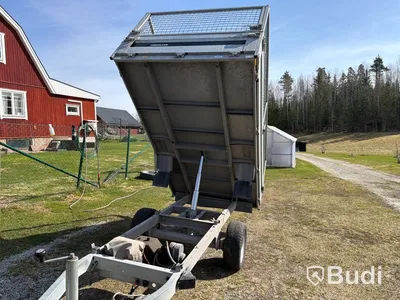 Tipptrailer Brenderup BT4260B -2021 -elhydraulisk tipp – 1500 kg