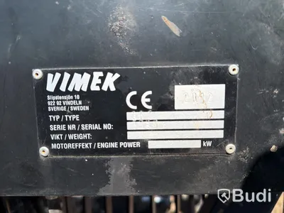 Miniskotare Vimek Minimaster 630 -2012 | Bensin | Kran & Vagn