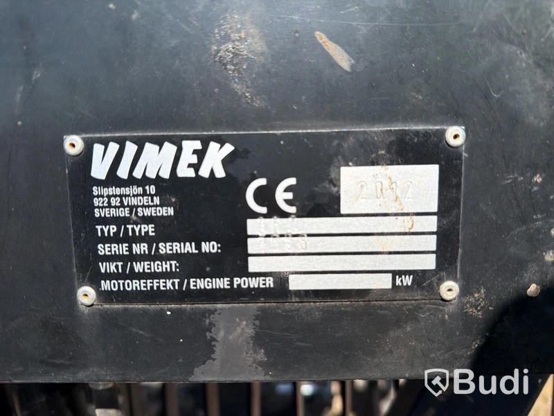 Miniskotare Vimek Minimaster 630 -2012 | Bensin | Kran & Vagn