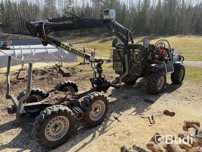 Miniskotare Vimek Minimaster 630 -2012 | Bensin | Kran & Vagn