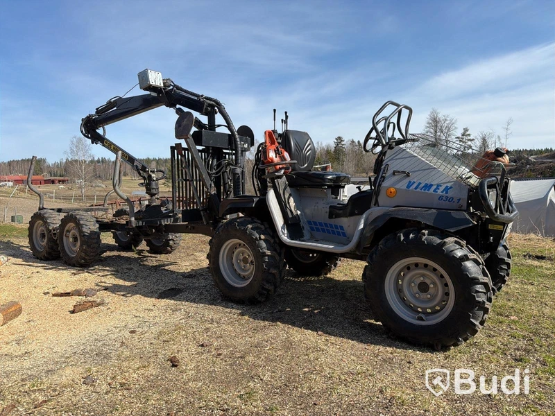 Miniskotare Vimek Minimaster 630 -2012 | Bensin | Kran & Vagn