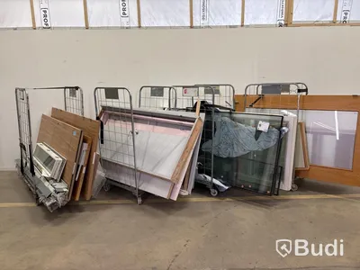 Lot of assorted doors and windows