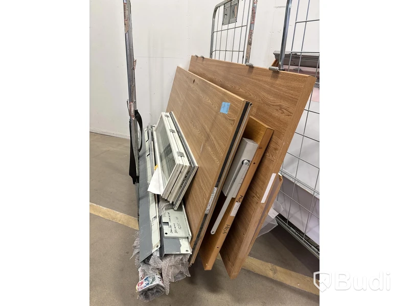 Lot of assorted doors and windows