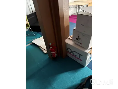 Mässcontainer, inkl. inredning
