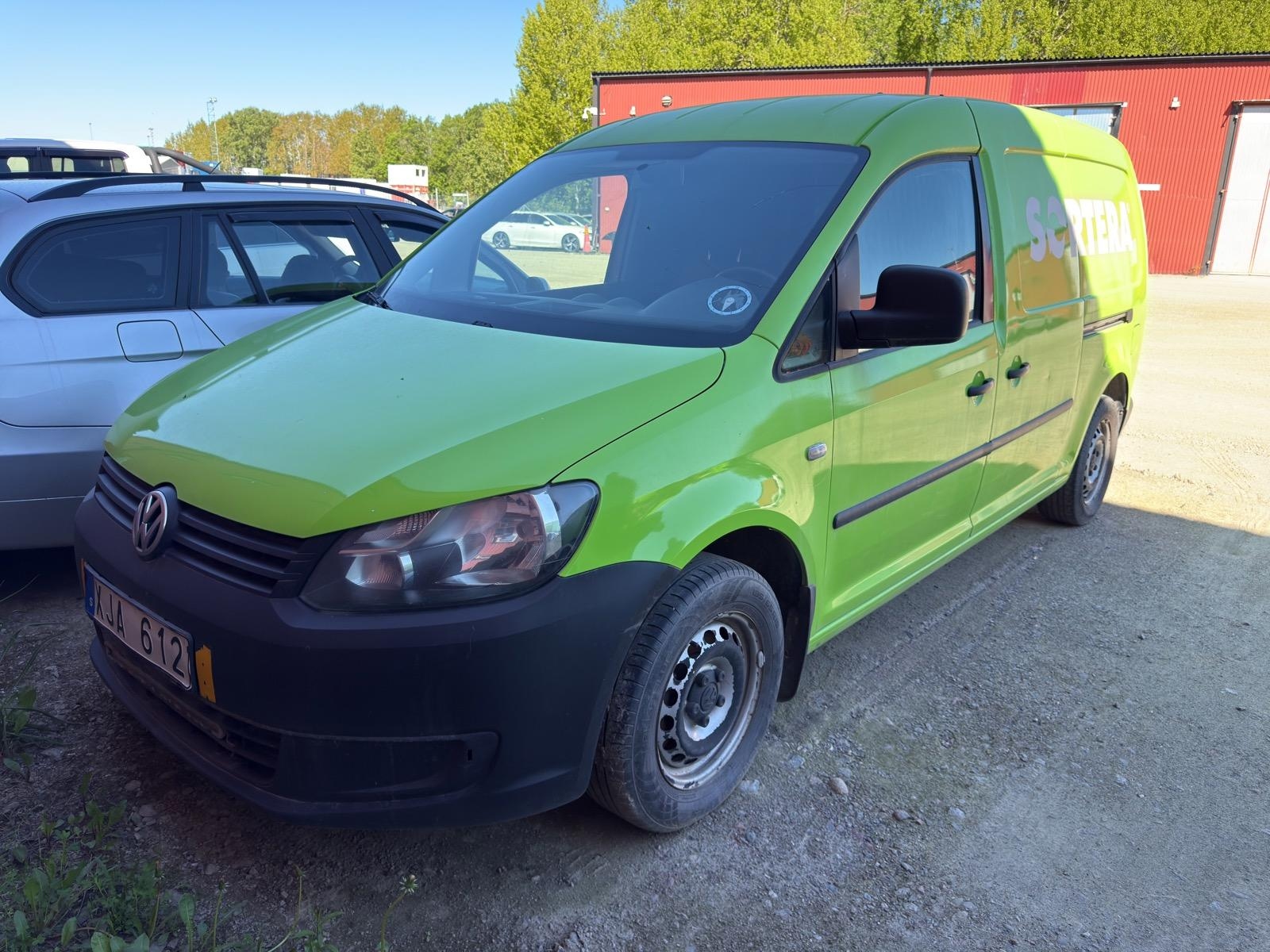 Skåpbil Volkswagen Caddy Maxi Panel Van 1.6 TDI -2013 | DSG |  Reparationsobjekt