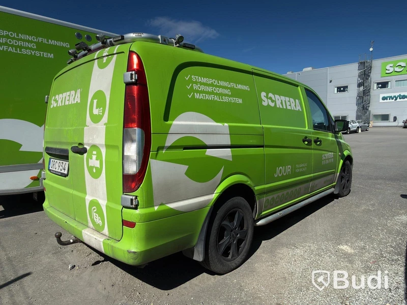 Mercedes-Benz Vito 116 CDI 3.0t equipped with flushing equipment - 2014 | Automatic | Repair project