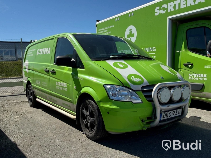 Mercedes-Benz Vito 116 CDI 3.0t equipped with flushing equipment - 2014 | Automatic | Repair project