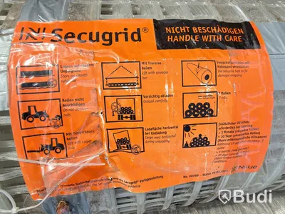 2 st geonät, NAUE, Secugrid 80/20 R6, 4,75 m x 100 m, PES/PET
