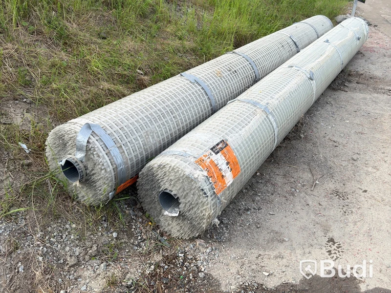 2 st geonät, NAUE, Secugrid 80/20 R6, 4,75 m x 100 m, PES/PET