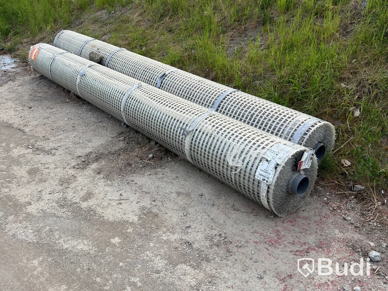 2 st geonät, NAUE, Secugrid 80/20 R6, 4,75 m x 100 m, PES/PET