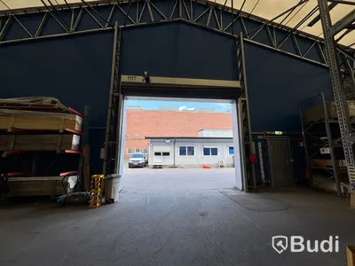 Industritält / Lagerhall – ca 30 x 32 meter – Snöklass 2 – Avfuktare ingår