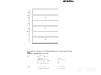 Garageport Hörmann ALR F42 Glazing