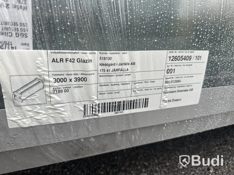 Garageport Hörmann ALR F42 Glazing