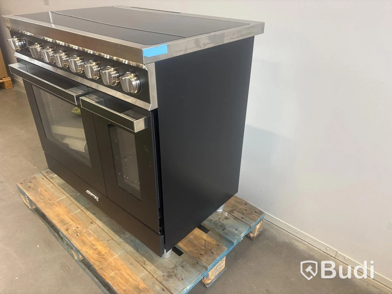 Induktionsspis Smeg 90x60 cm, Antracit, Portofino CPF92IMA