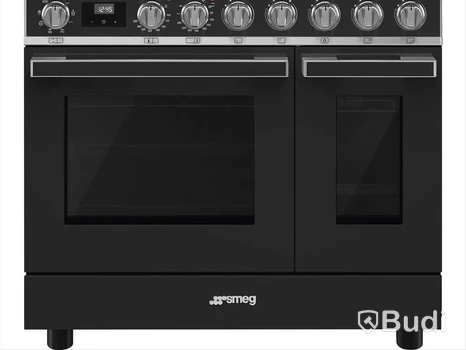 Induktionsspis Smeg 90x60 cm, Antracit, Portofino CPF92IMA