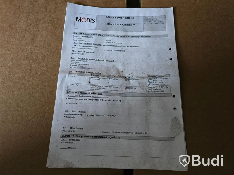 Batteripack Hyundai/Kia