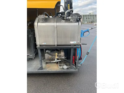 Spoltank på lastväxlarram